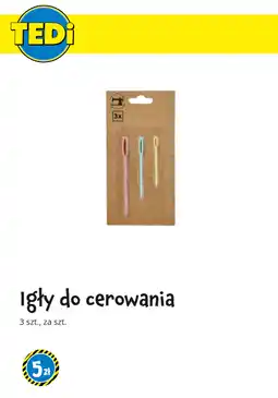 Tedi Igły do cerowania oferta