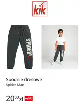 KiK Spodnie dresowe Spider-Man oferta
