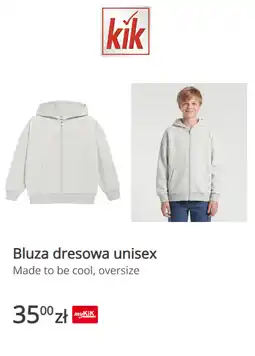 KiK Bluza dresowa unisex oferta