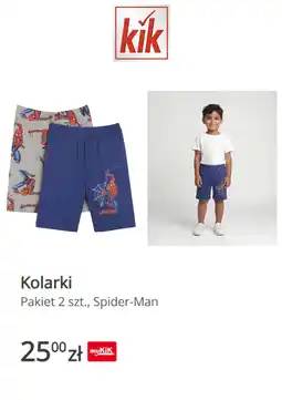 KiK Kolarki Spider-Man Pakiet 2 szt oferta