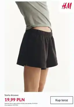 H&M Szorty dresowe H & M oferta