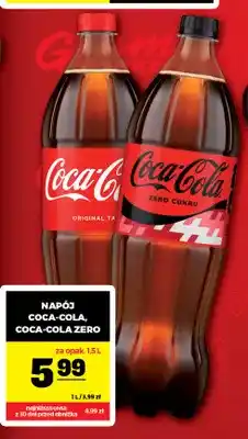 Napój gazowany Coca-Cola Zero Cukru