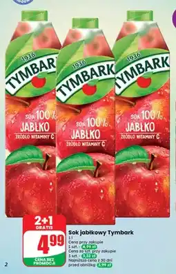 Dino Sok jabłkowy Tymbark 100% oferta