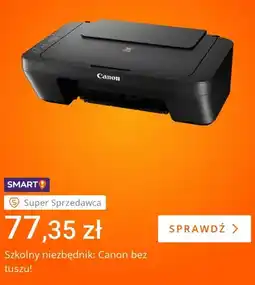 Allegro Drukarka Canon bez tuszu oferta