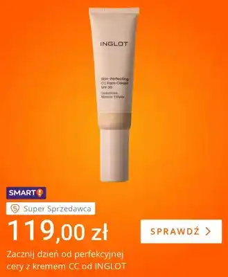 Krem CC do twarzy Inglot Skin-Perfecting CC Face Cream SPF 30