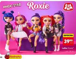 Biedronka Lalka Roxie Music Star Elefun oferta