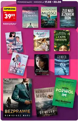 Biedronka Książki Beletrystyka (różne tytuły) oferta