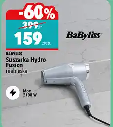 Biedronka Suszarka BaByliss Hydro Fusion niebieska oferta
