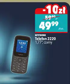 Biedronka Telefon MYPHONE 2220 1,77 oferta
