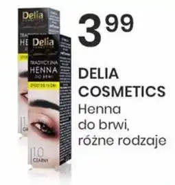 Sekret Urody Delia Cosmetics Henna do brwi oferta