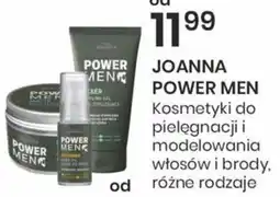 Sekret Urody JOANNA POWER MEN Kosmetyki do pielęgnacji i modelowania włosów i brody oferta