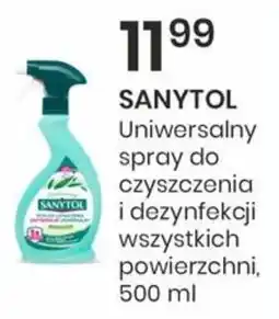 Sekret Urody SANYTOL Uniwersalny spray do czyszczenia i dezynfekcji wszystkich powierzchni oferta