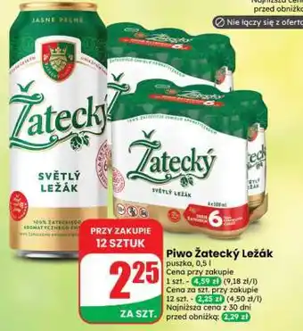 Dino Piwo Žatecký Ležák oferta