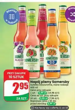 Dino Napój piwny Somersby oferta