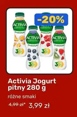 Biedronka Activia Jogurt pitny 280 g oferta