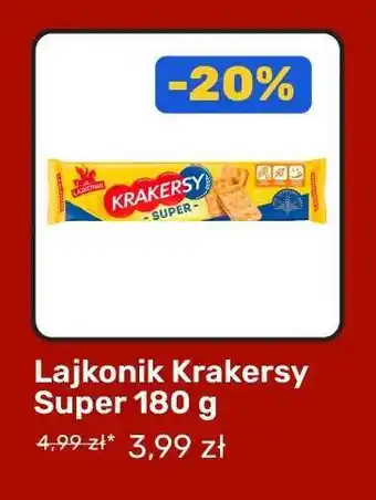 LAJKONIK KRAKERSY SUPER 180 G