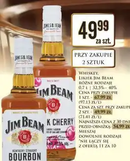 Dino Whiskey, Likier Jim Beam różne rodzaje oferta