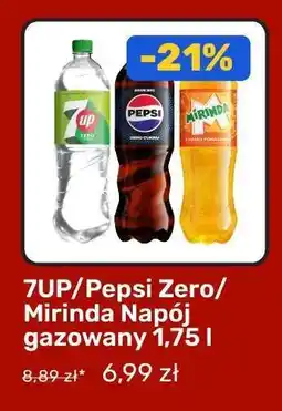 Biedronka 7UP/Pepsi Zero/Mirinda Napój gazowany 1,75 l oferta