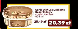 Biedronka Carte D'or Les Desserts Deser lodowy smak tiramisu oferta
