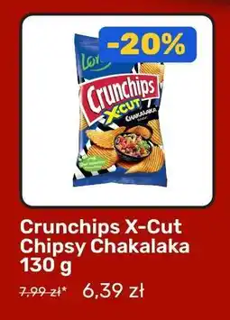 Biedronka Crunchips X-Cut Chipsy Chakalaka 130 g oferta