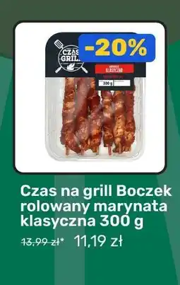 Biedronka Czas na grill Boczek rolowany marynata klasyczna 300 g oferta