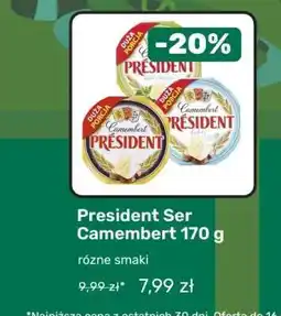 Biedronka President Ser Camembert 170 g oferta