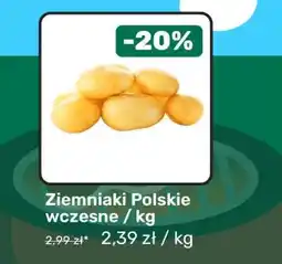 Biedronka Ziemniaki Polskie wczesne / kg oferta
