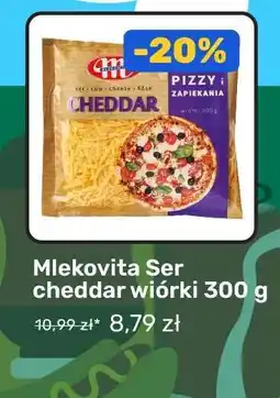 Biedronka Mlekovita Ser cheddar wiórki 300 g oferta