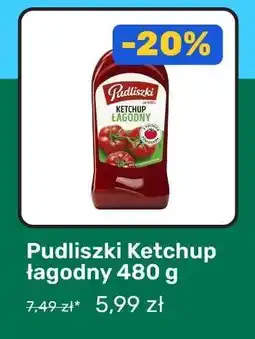 Biedronka Pudliszki Ketchup łagodny 480 g oferta