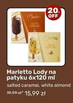 Biedronka Marletto Lody na patyku 6x120 ml oferta