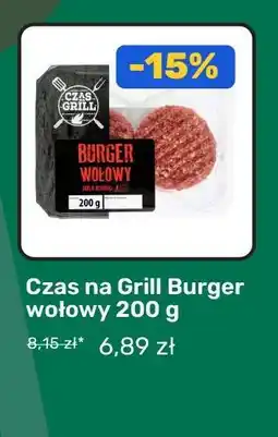 Biedronka Czas na Grill Burger wołowy 200 g oferta