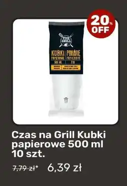 Biedronka Czas na Grill Kubki papierowe 500 ml 10 szt oferta
