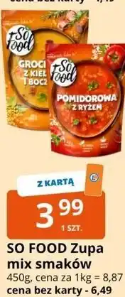 E.Leclerc SO FOOD Zupa mix smaków oferta