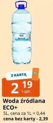 E.Leclerc ECO+ Woda źródlana oferta