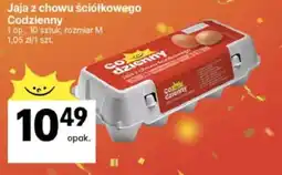 Delikatesy Centrum Jaja z chowu ściółkowego Codzienny oferta