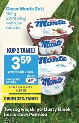 Delikatesy Centrum Deser Monte Zott oferta