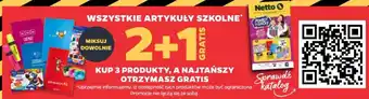 Netto Wszystkie artykuły szkolne oferta