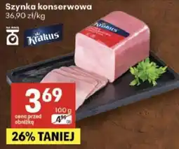 Delikatesy Centrum Szynka konserwowa Krakus oferta