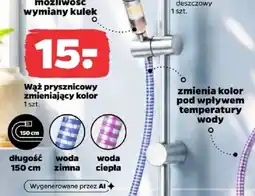 Netto Wąż prysznicowy zmieniający kolor oferta
