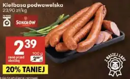 Delikatesy Centrum Kiełbasa podwawelska Sokołów oferta