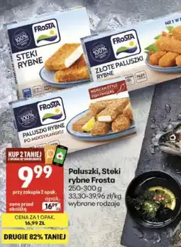 Delikatesy Centrum Paluszki, steki rybne frosta oferta