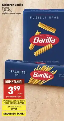 Delikatesy Centrum Makaron Barilla oferta