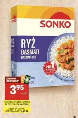 Delikatesy Centrum Ryż Basmati Sonko oferta