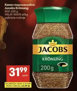 Delikatesy Centrum Kawa rozpuszczalna Jacobs Krönung oferta