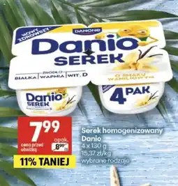 Delikatesy Centrum Serek homogenizowany Danio oferta