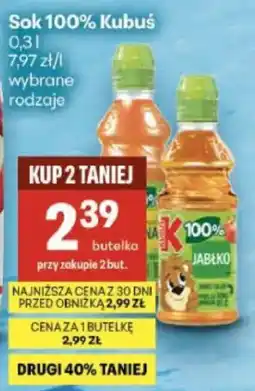 Delikatesy Centrum Sok 100% Kubuś oferta