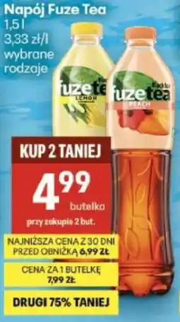 Delikatesy Centrum Napój Fuze Tea oferta