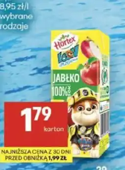 Delikatesy Centrum Jabłko 100% Hortex oferta