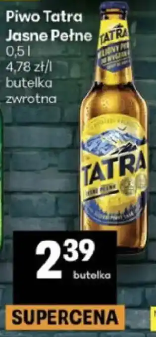 Delikatesy Centrum Piwo Tatra Jasne Pełne oferta