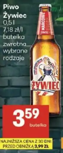 Delikatesy Centrum Piwo Żywiec oferta